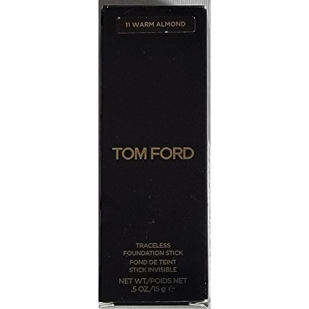 Tom Ford Traceless Foundation Stick 11 Warm Almond 0.5oz Cream Makeup NEW